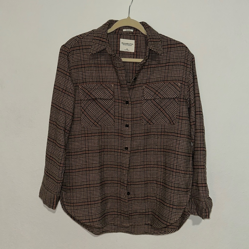 Abercrombie & Fitch Overside Flannel